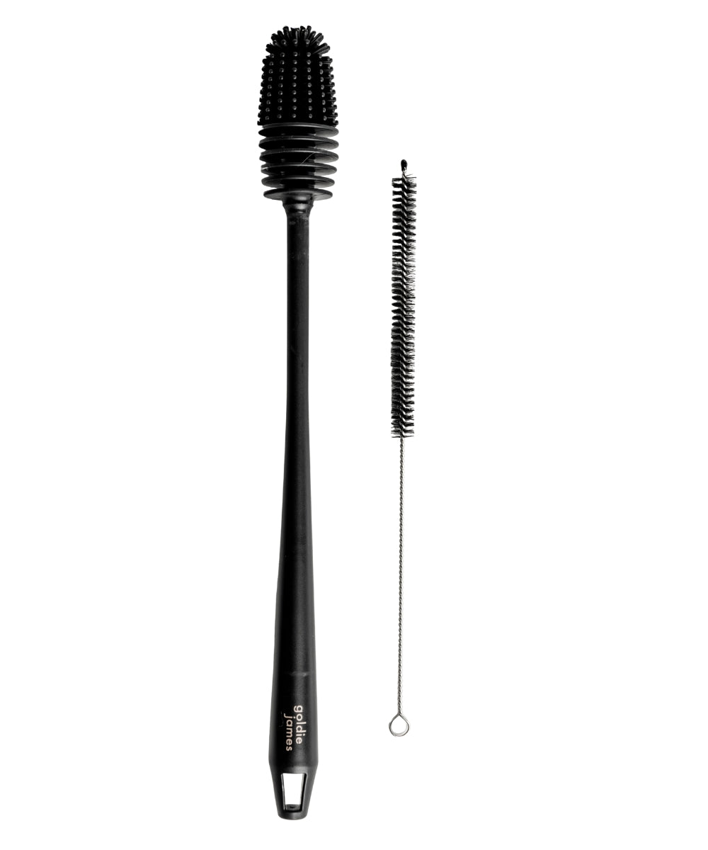 Goldie James Silicone Bottle Brush With Straw