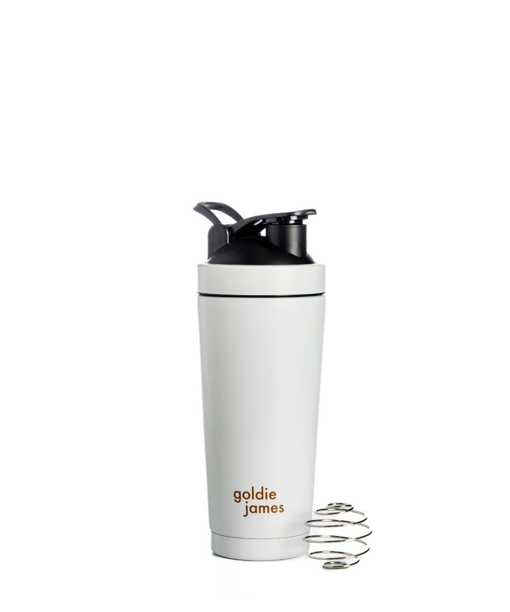 Goldie James Stainless Steel Protein Shaker 700ml
